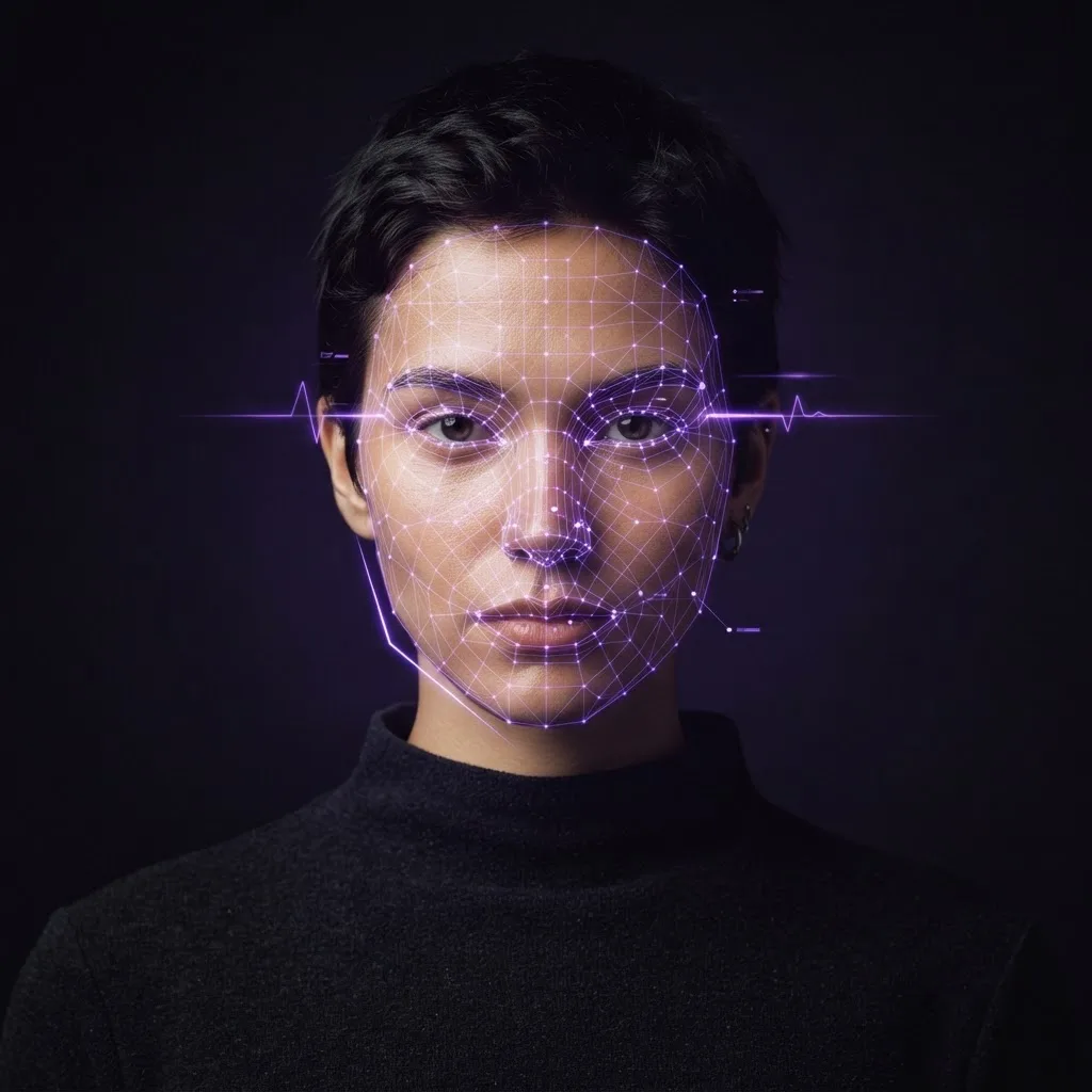 Face preview with Facefy hairstyle analysis overlay